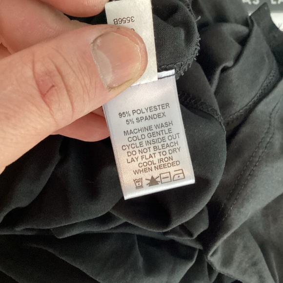 Kiyonna Vienna Maxi Dress Black Plus Size 2X - Picture 7 of 7